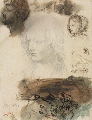 Sheet of Studies and Sketches