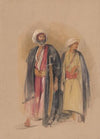 Sheik Hussein Of Gebel Tor And His Son