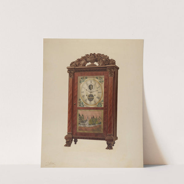 Shelf Clock (c. 1938) by Frank Wenger