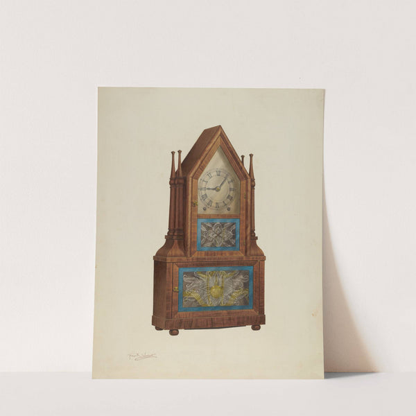 Shelf Clock (c. 1939) by Frank Wenger