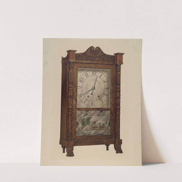 Shelf Clock by Frank Wenger