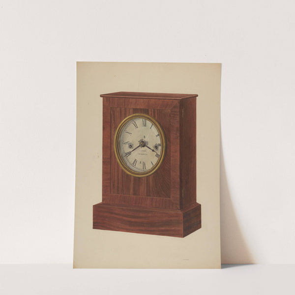 Shelf Clock by Harry Eisman
