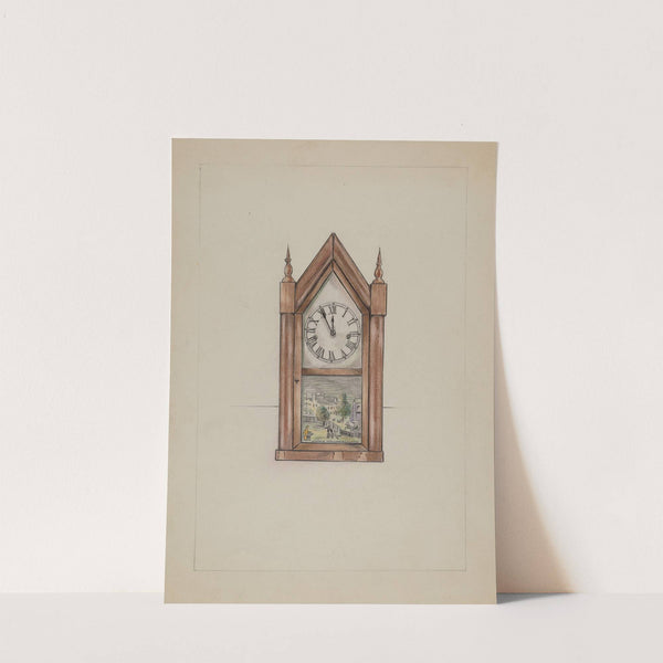 Shelf Clock by American 20th Century