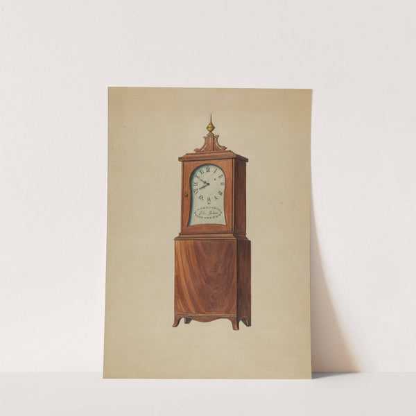 Shelf Clock by Bernard Gussow