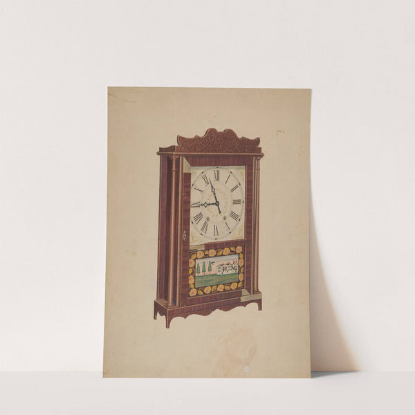 Shelf Clock by Edward Bashaw