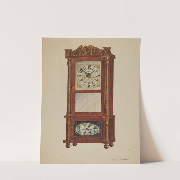 Shelf Clock by Francis Law Durand