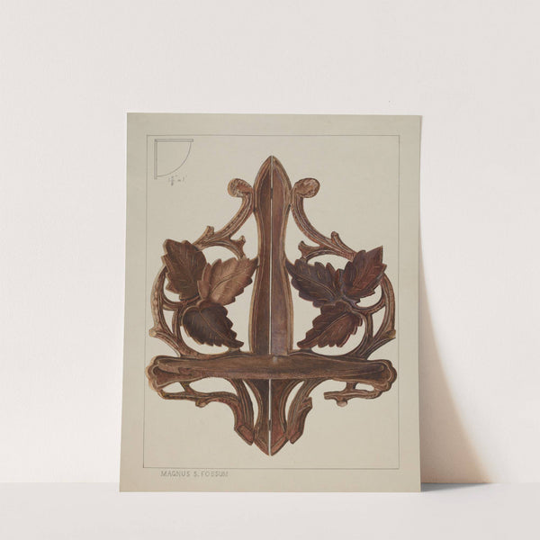 Shelf (Corner Bracket) by Magnus S. Fossum