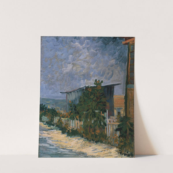 Shelter on Montmartre (1887) by Vincent van Gogh