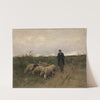 Shepherd and Sheep (c.1885-1888) by Anton Mauve