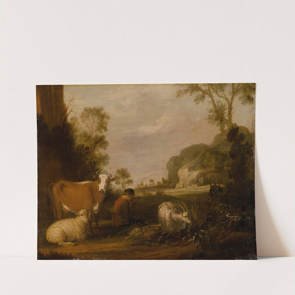 Shepherd Playing Music (1620–1630) by Claes Cornelisz. Moeyaert