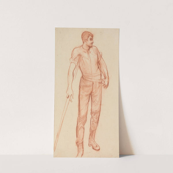 Shepherd Resting and Conversing by James Havard Thomas