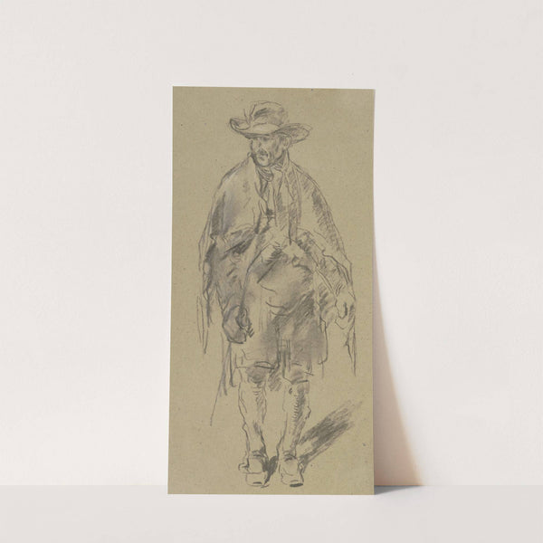 Shepherd seen from the front by Anton Burger