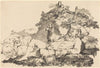 Shepherd with Dog and Sheep