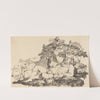 Shepherd with Dog and Sheep by John Boyne