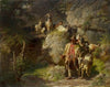 Shepherd with Flock of Goats (1864)