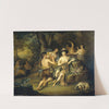 Shepherds and Shepherdesses in a Landscape (1735) by Hieronymus van der Mij