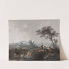 Shepherds in a Landscape (1779) by Jean-Baptiste Pillement