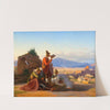 Shepherds in the Roman Campagna by Jørgen Sonne