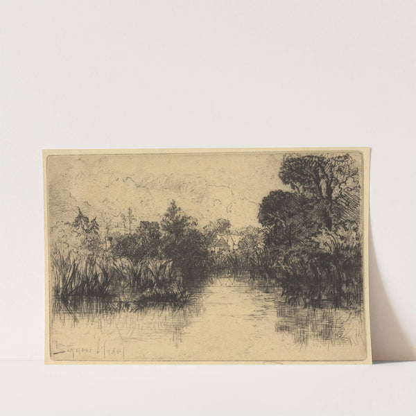 Shere Mill Pond, no. 1 by Francis Seymour Haden