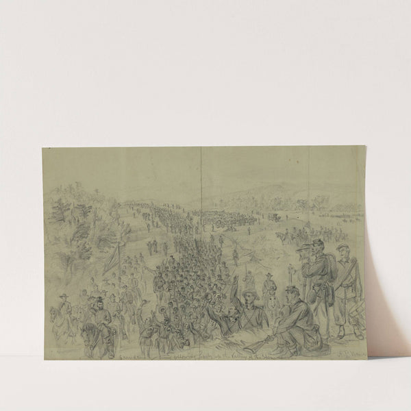 Sheridans army following Early up the Valley of the Shenandoah by Alfred Rudolph Waud