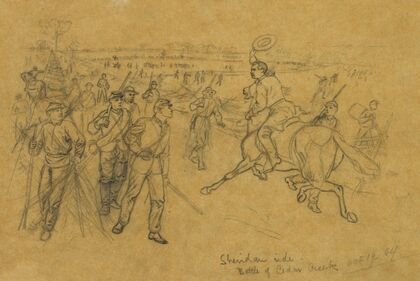 Sheridan’s Ride. Battle of Cedar Creek
