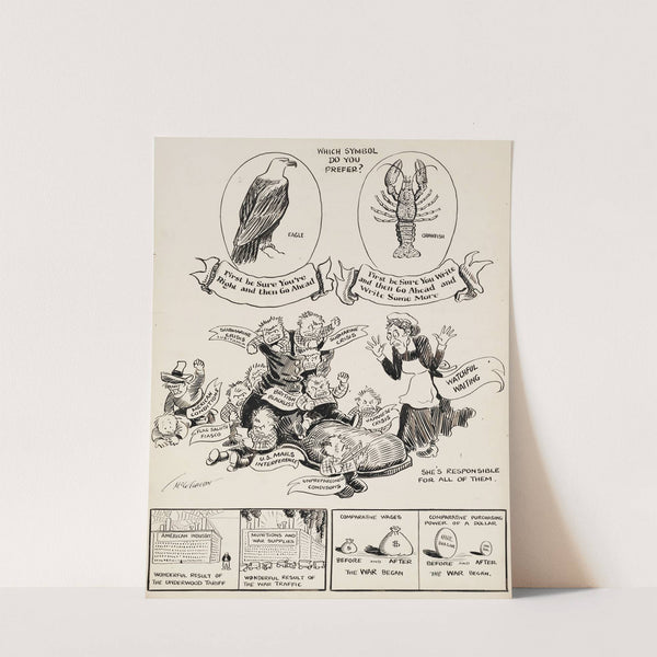 She’s responsible for them all (1916) by John Tinney McCutcheon