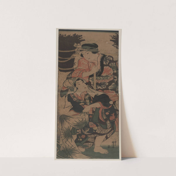 Shibakari to sentaku by Utagawa Kuniyoshi