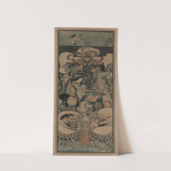 Shichifukujin takarabune by Utagawa Kuniyoshi