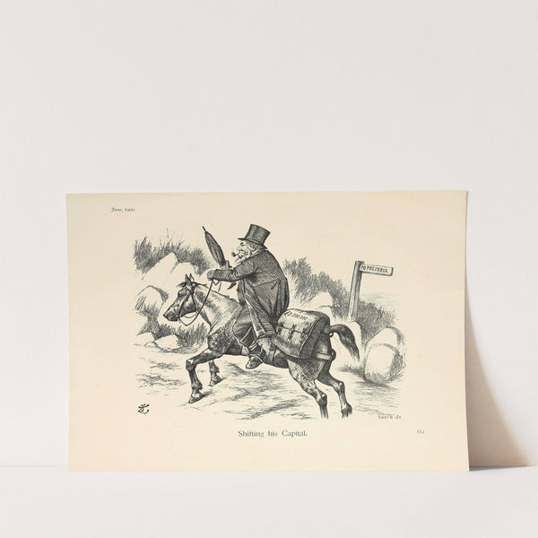 Shifting his Capital by Sir John Tenniel