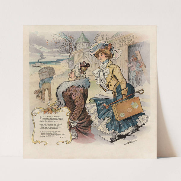 Komische Käuze Pl.08 (1909) by Elisabeth Schellbach