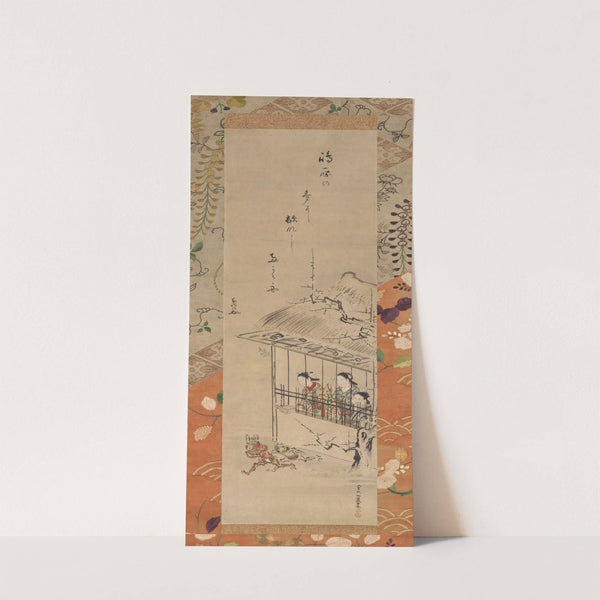 Shimabara Courtesans Exorcizing Demons by Miyagawa Isshō