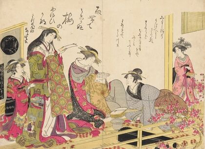 Shin bijin awase jihitsu kagami, Pl.3 — size preview