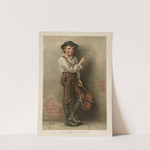 Shine, five cents! (1891) by John George Brown