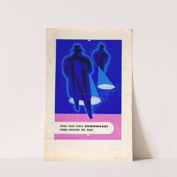 Shine your torch downwards when crossing the road by Tom Gentleman