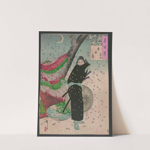 Shinobugaoka no tsuki by Tsukioka Yoshitoshi