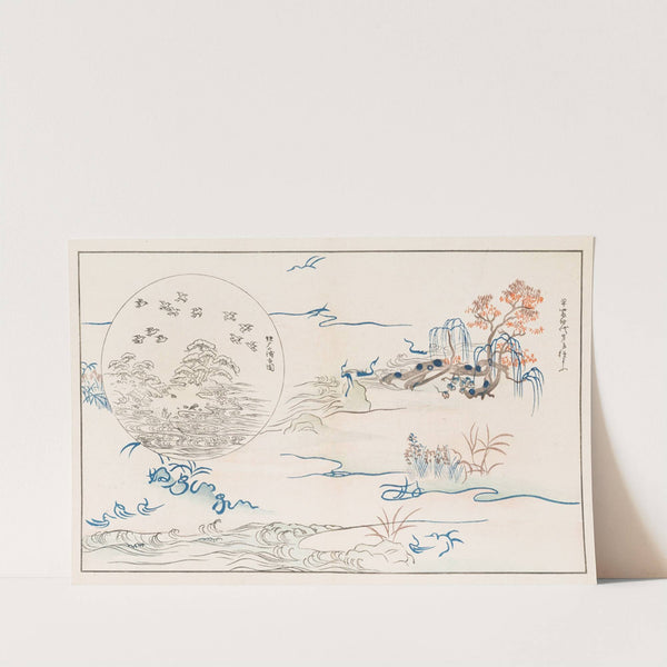 Shinsen moyō no shiori, Pl.06 by Rokkaku Shisui