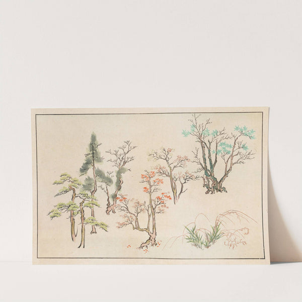 Shinsen moyō no shiori, Pl.19 by Rokkaku Shisui