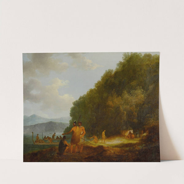 Ship Cove, Queen Charlotte Sound by John Webber