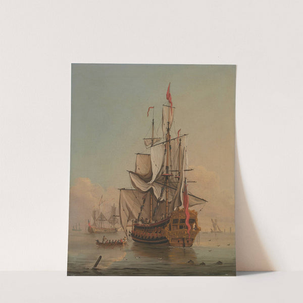 Shipping in a Calm by Peter Monamy