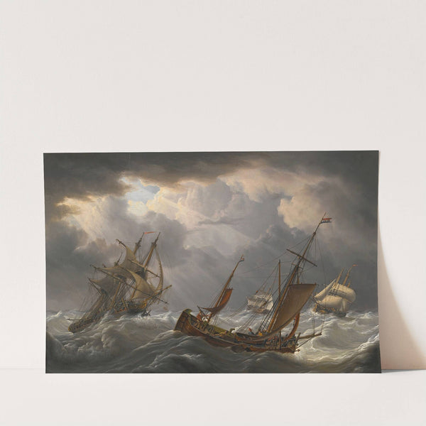 Shipping in a storm by Charles Martin Powell