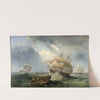Shipping in the Open Sea by James Wilson Carmichael