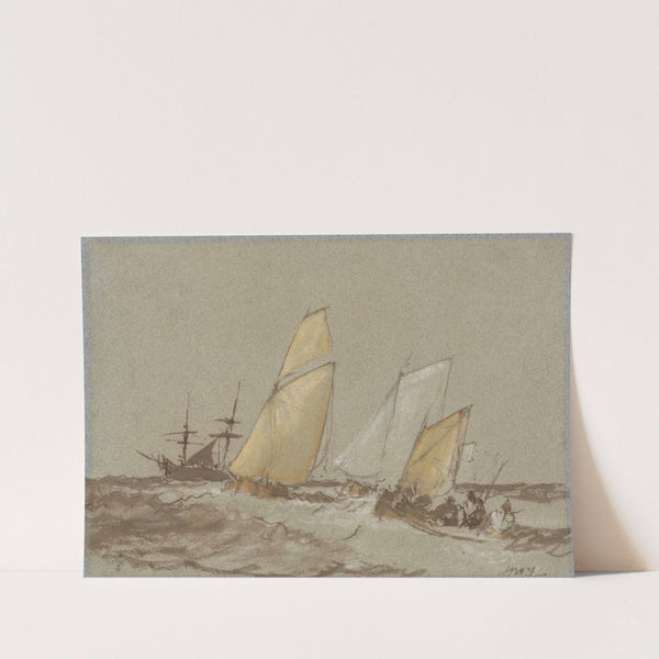 Shipping by Joseph Mallord William Turner