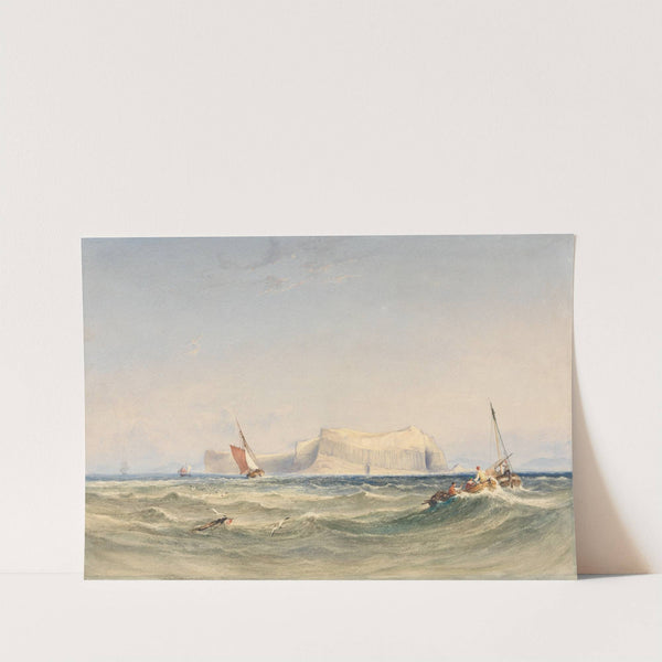 Shipping off Staffa (1842) by Copley Fielding