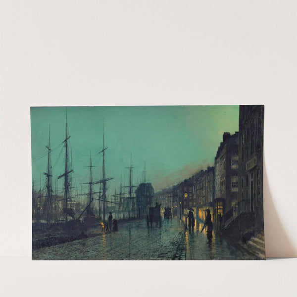 Shipping on the Clyde by John Atkinson Grimshaw
