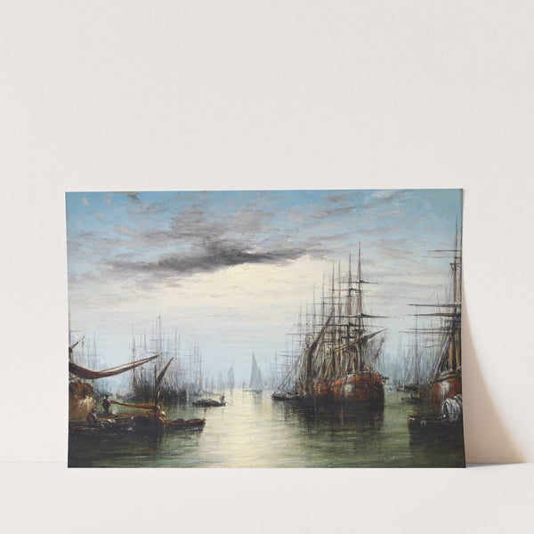 Shipping on the Thames by Francis Moltino