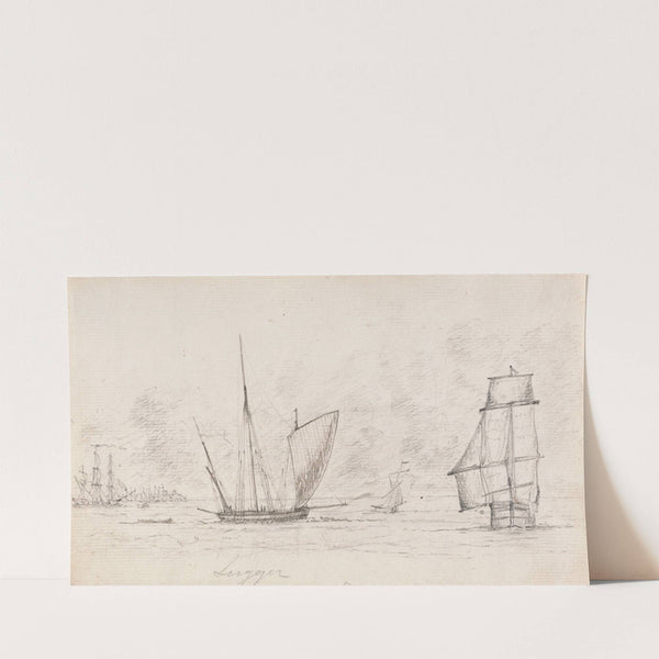 Shipping Scene by Charles Golding Constable