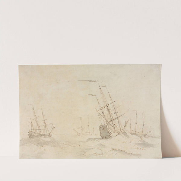 Ships (1650–1700) by Ludolf Backhuysen