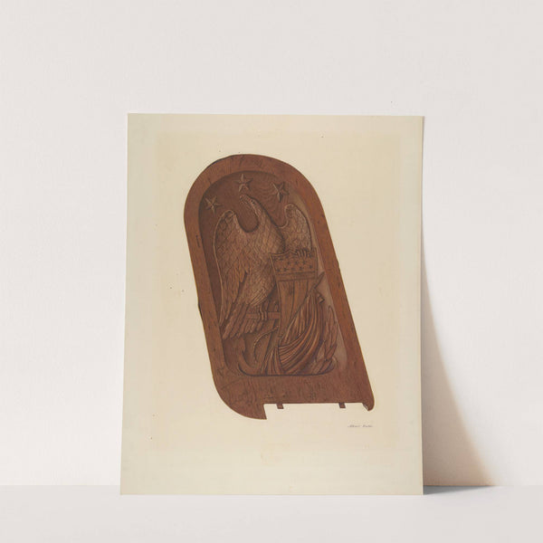 Ship's Carving by Albert Rudin