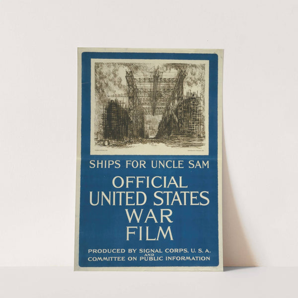 Ships for Uncle Sam-Official United States war film by Joseph Pennell