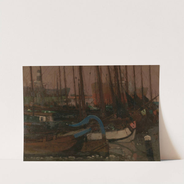 Ships in the Ice by George Hendrik Breitner